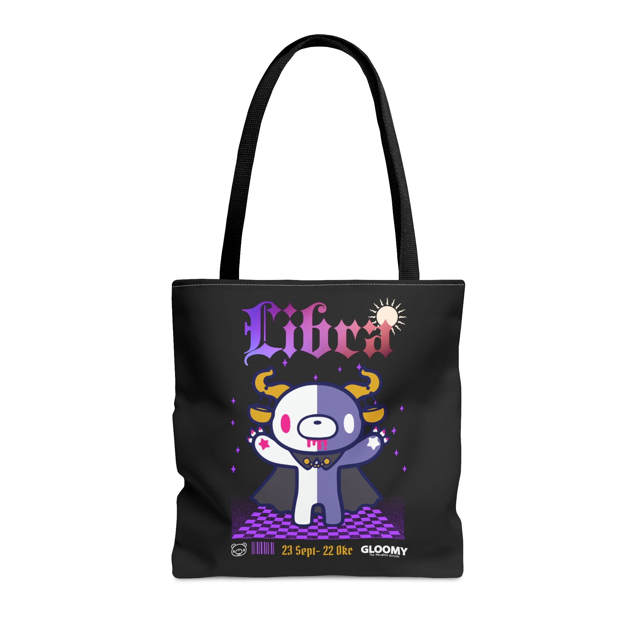 Gloomy Zodiac Libra Tote Bag